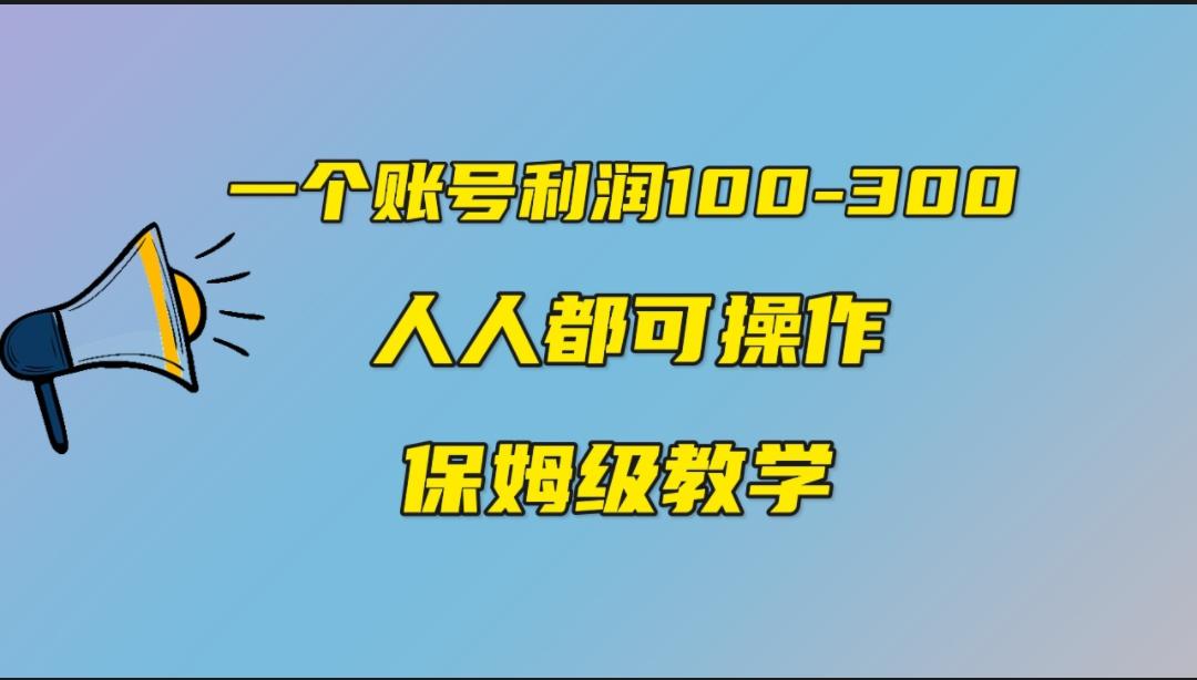 图片[1]-一个账号100-300，有人靠他赚了30多万，中视频另类玩法，任何人都可以做到-阿灿说钱