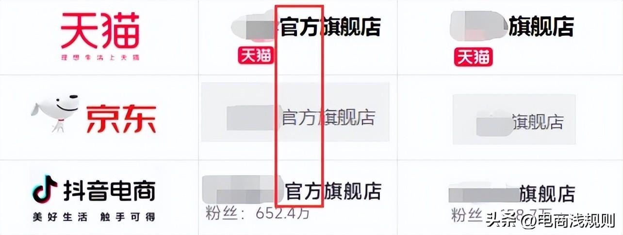 图片[2]-“官方”背后的秘密：天猫、京东、抖音旗舰店与官方旗舰店的区别大解析！-阿灿说钱