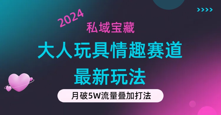 图片[1]-私域宝藏：大人玩具情趣赛道合规新玩法，零投入，私域超高流量成单率高-阿灿说钱