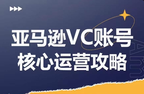 亚马逊VC账号核心玩法解析，实战经验拆解产品模块运营技巧，提升店铺GMV，有效提升运营利润 -1